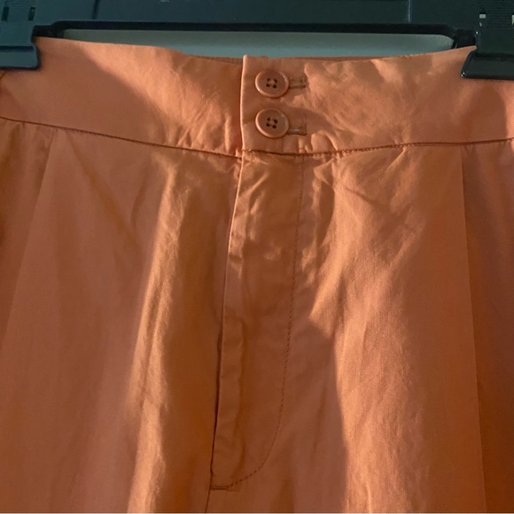 NWT Anthropologie | Burnt Orange Cropped Wide-Leg High Rise Trousers, 12 - Picture 5 of 11